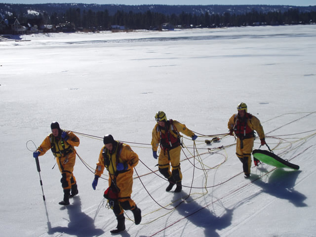 Ice rescue